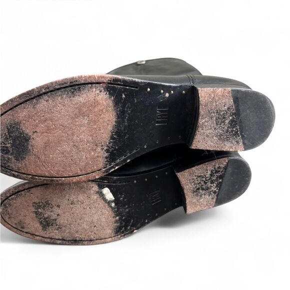 Frye Melissa Button Boots 2 Tall Black 7.5 - Picture 6 of 7